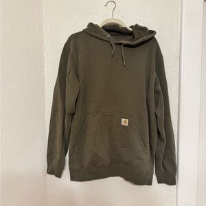 Carhartt Men's Green Pullover Hoodie